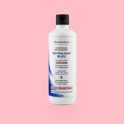 Shampoing Bleu Déjaunissant Anti-Reflets Jaunes & Orangés - 500ml